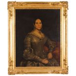 Portuguese school, 19th centuryPortrait of a lady Oil on canvas87x67,5 cm