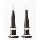 A pair of obelisks