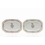 A pair of serving platters