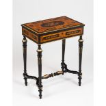 A NAPOLEON III SEWING TABLE