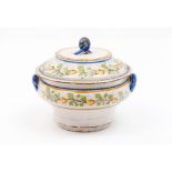 A tureen with cover