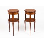 A pair of Louis XV / XVI side tables