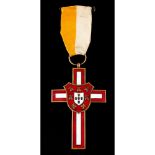 A Portuguese pilgrims cross