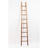 A Victorian step ladder