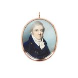 George Engleheart Attrib. (1752-1829)Portrait of a Gentleman