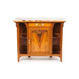 An Art Nouveau low cupboard