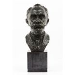 Mihail Chemiakin (n. 1943)A bust of a man