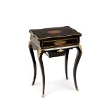 A Napoleon III sewing table
