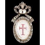 A pendant insignia for the Military Order of Christ