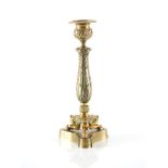 A Louis-Philippe candlestick