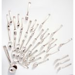 A part set of cutlery for 12