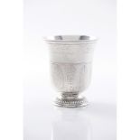 A French Regency tulip cup