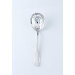 An ice cubes spoon