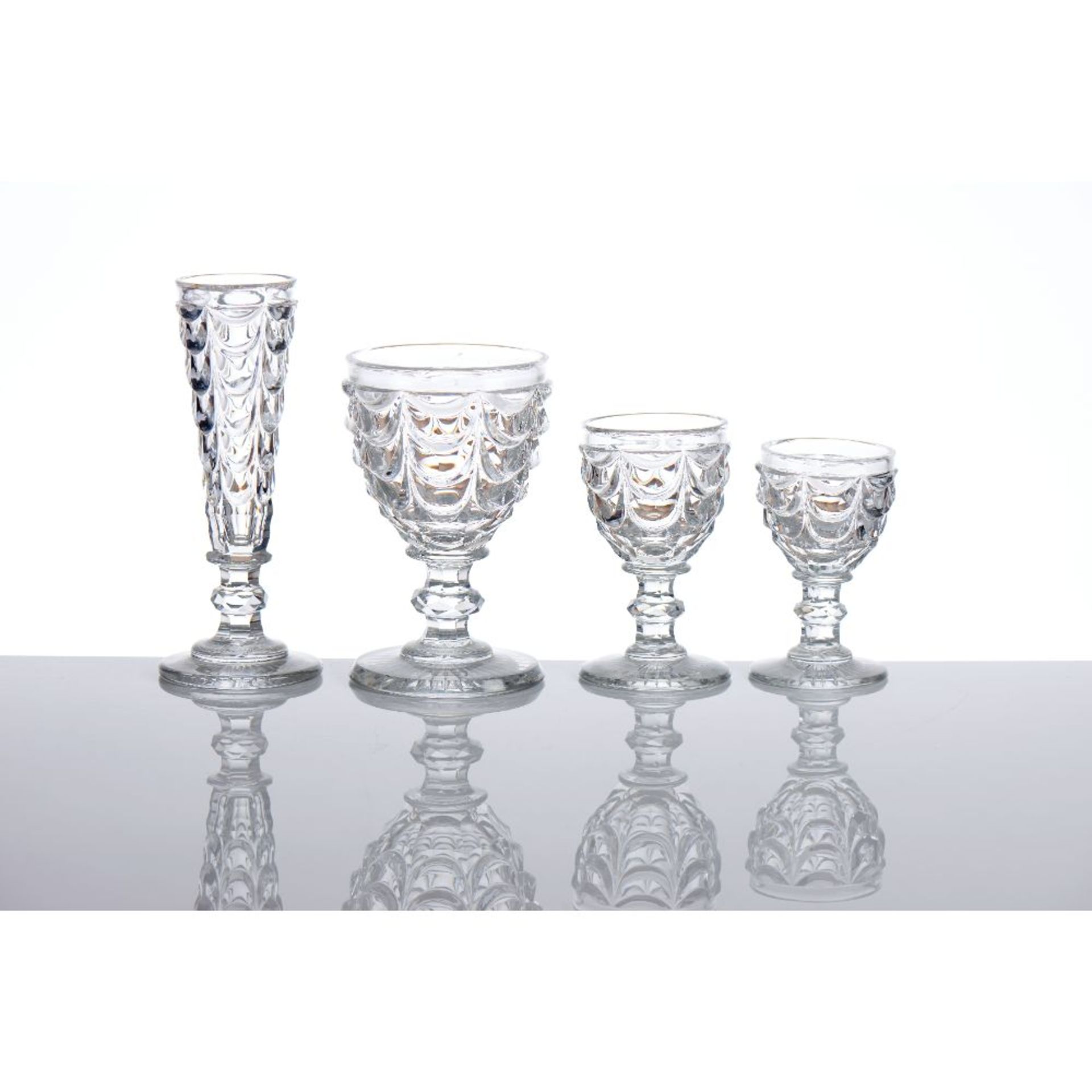A set of Charles X drinking glasses for 10 - Image 2 of 2