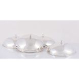 A set of 4 table domes