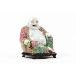 A Chinese Famille Rose figure of Budai