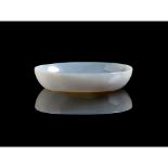 An oval agate washer