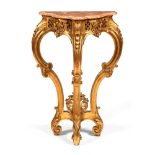 A small Louis XV style console