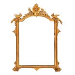 A large Napoleon III mirror