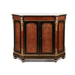 A Boulle style low cabinet