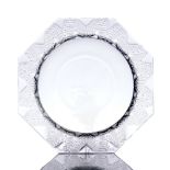 René Lalique (1860-1945)An octagonal centrepiece