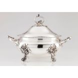 A four footed tureen