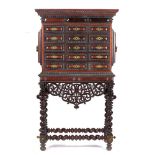 A large cabinet on stand