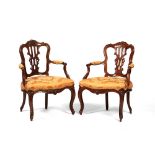 A pair of D. José fauteuils