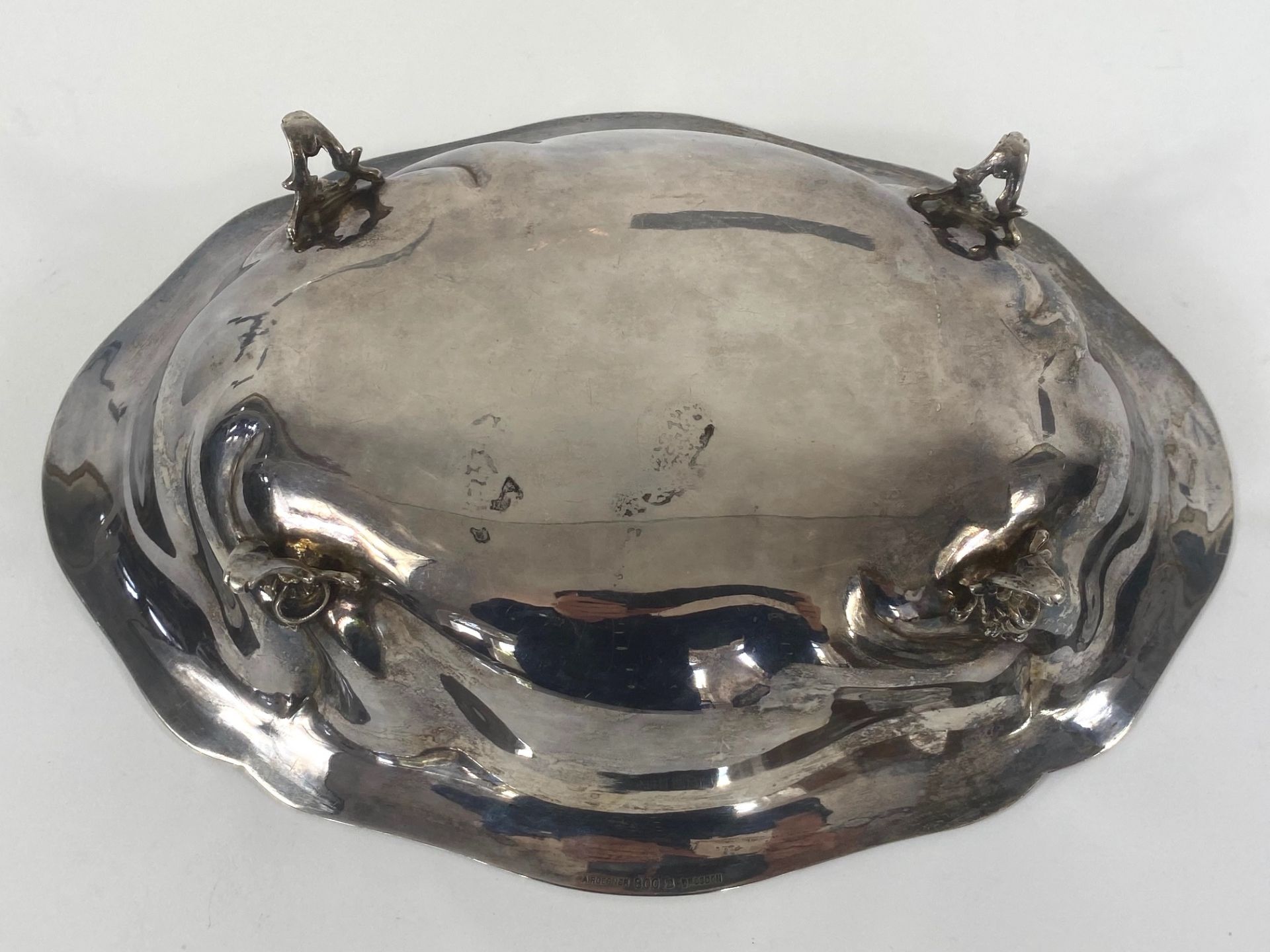 Empire -Schale in 800er Silber, A. Roesner - Bild 5 aus 6