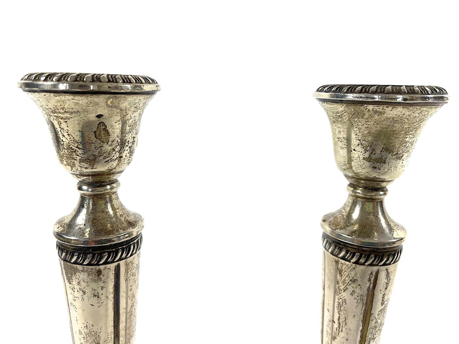 2 candlesticks in 925 silver - Image 4 of 11
