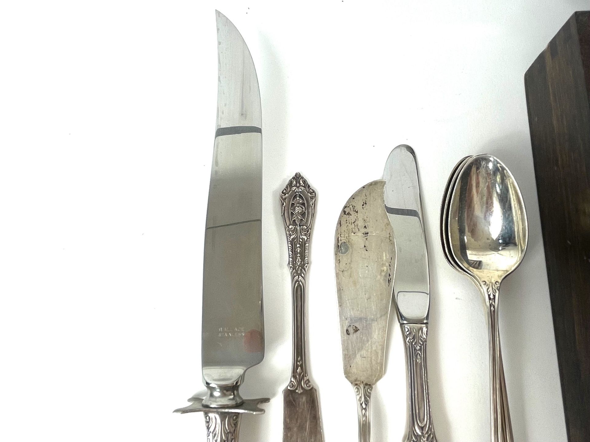 Cutlery set 'Rosepoint' sterlingsilver - Image 11 of 12