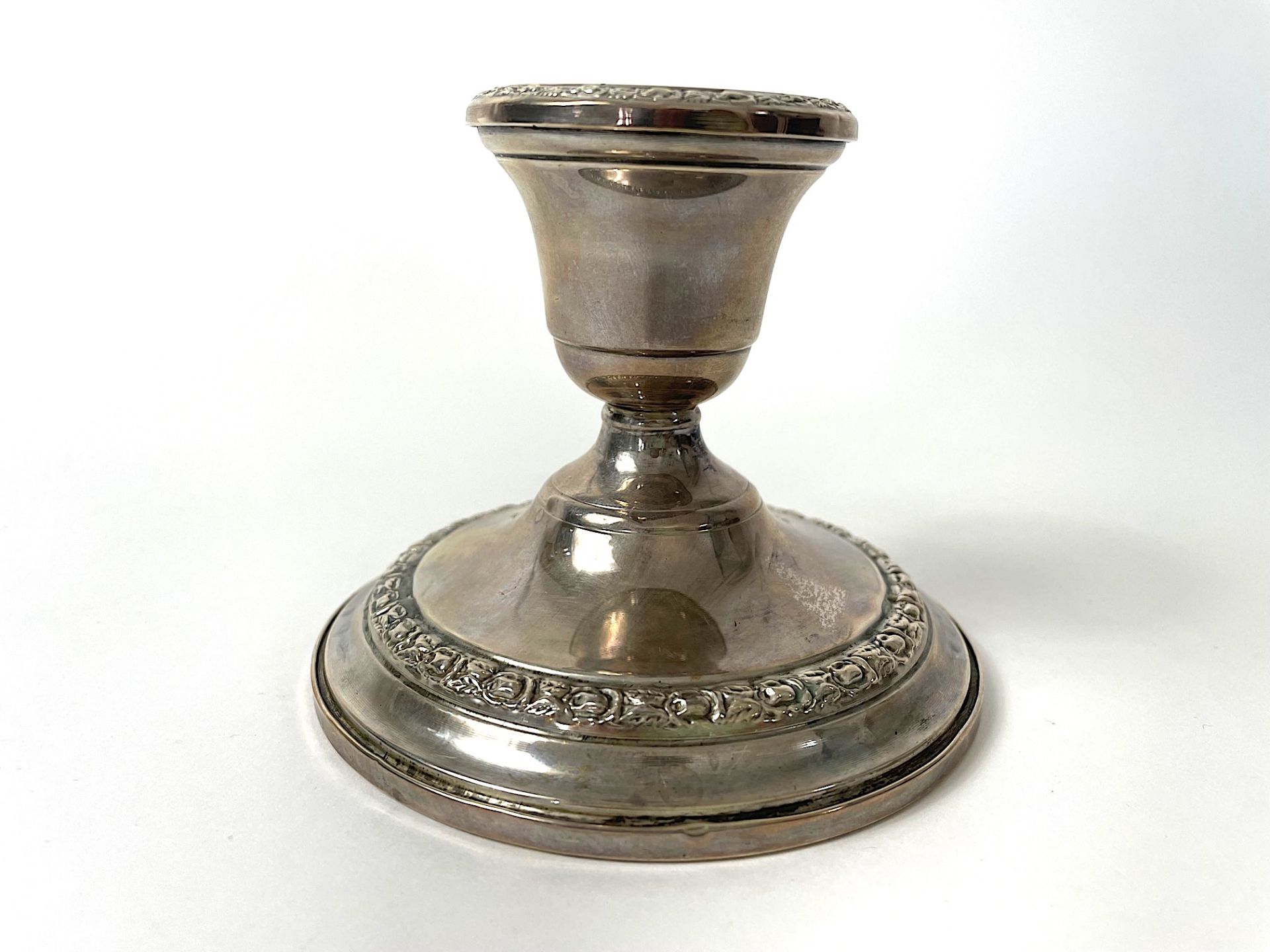 Candlestick sterlingsilver - Image 2 of 7