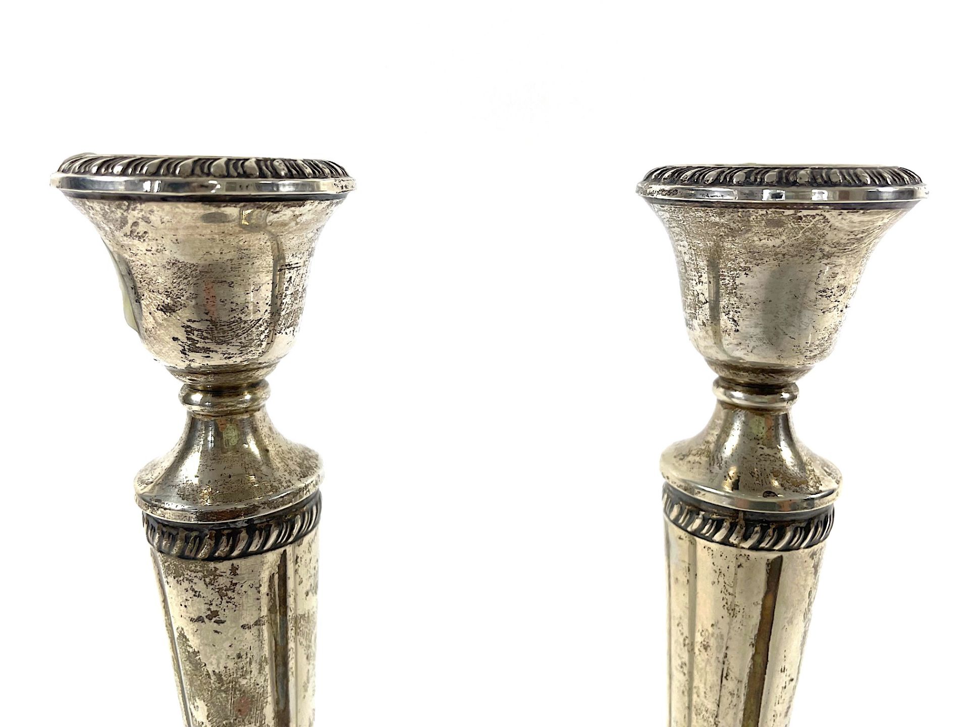 2 candlesticks in 925 silver - Image 3 of 11