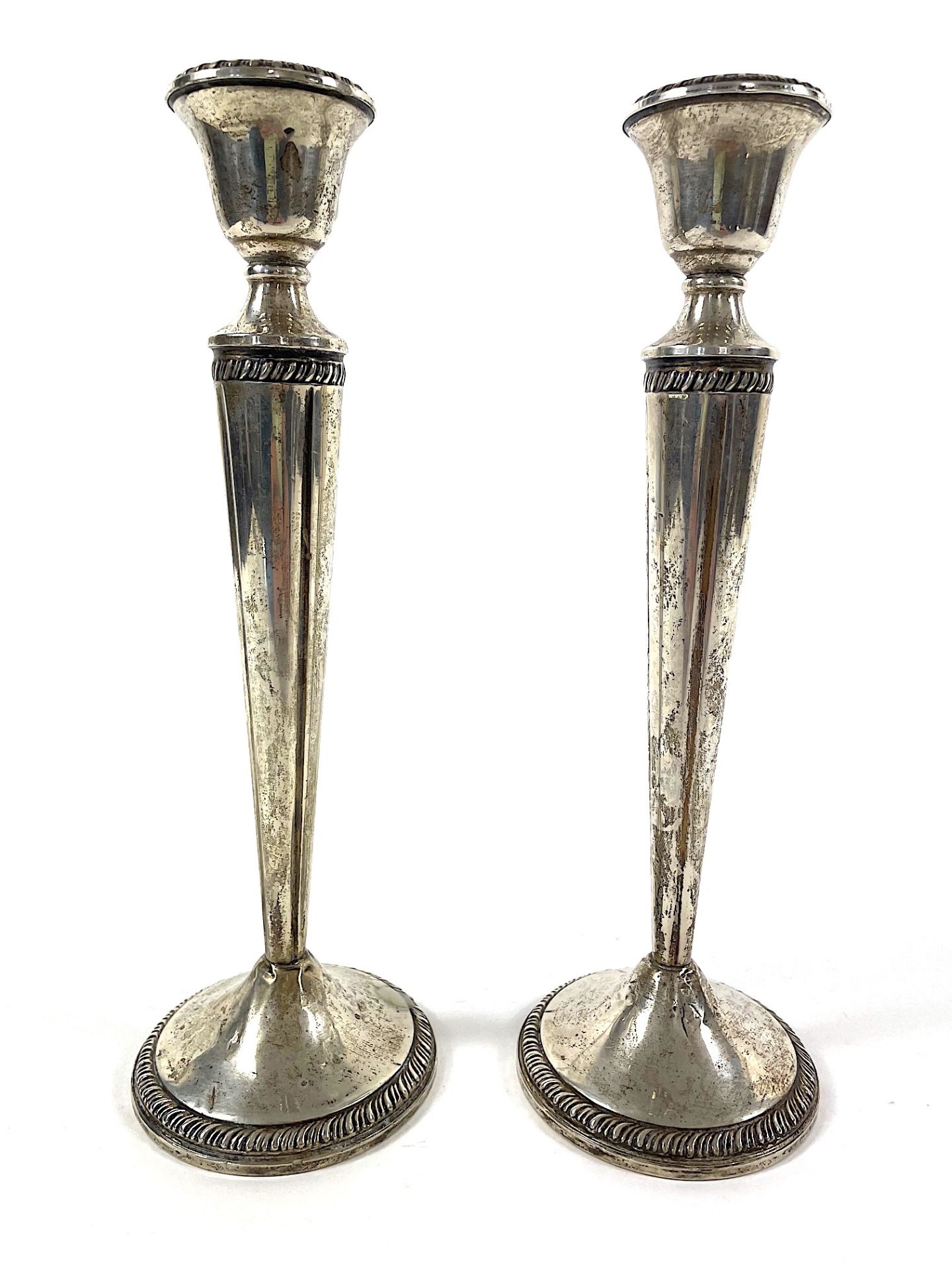 2 candlesticks in 925 silver - Image 2 of 11