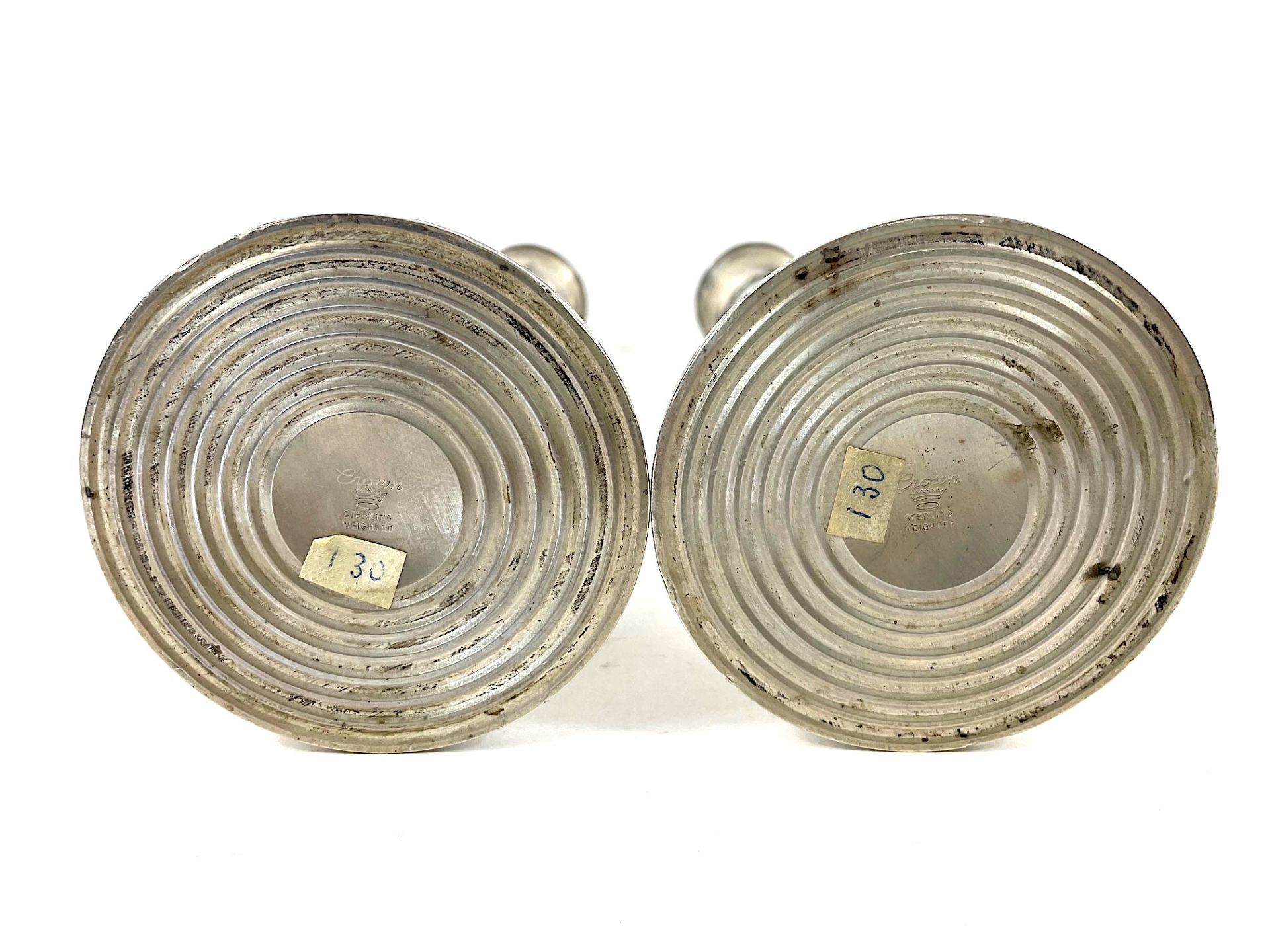 2 candlesticks in 925 silver - Image 9 of 11