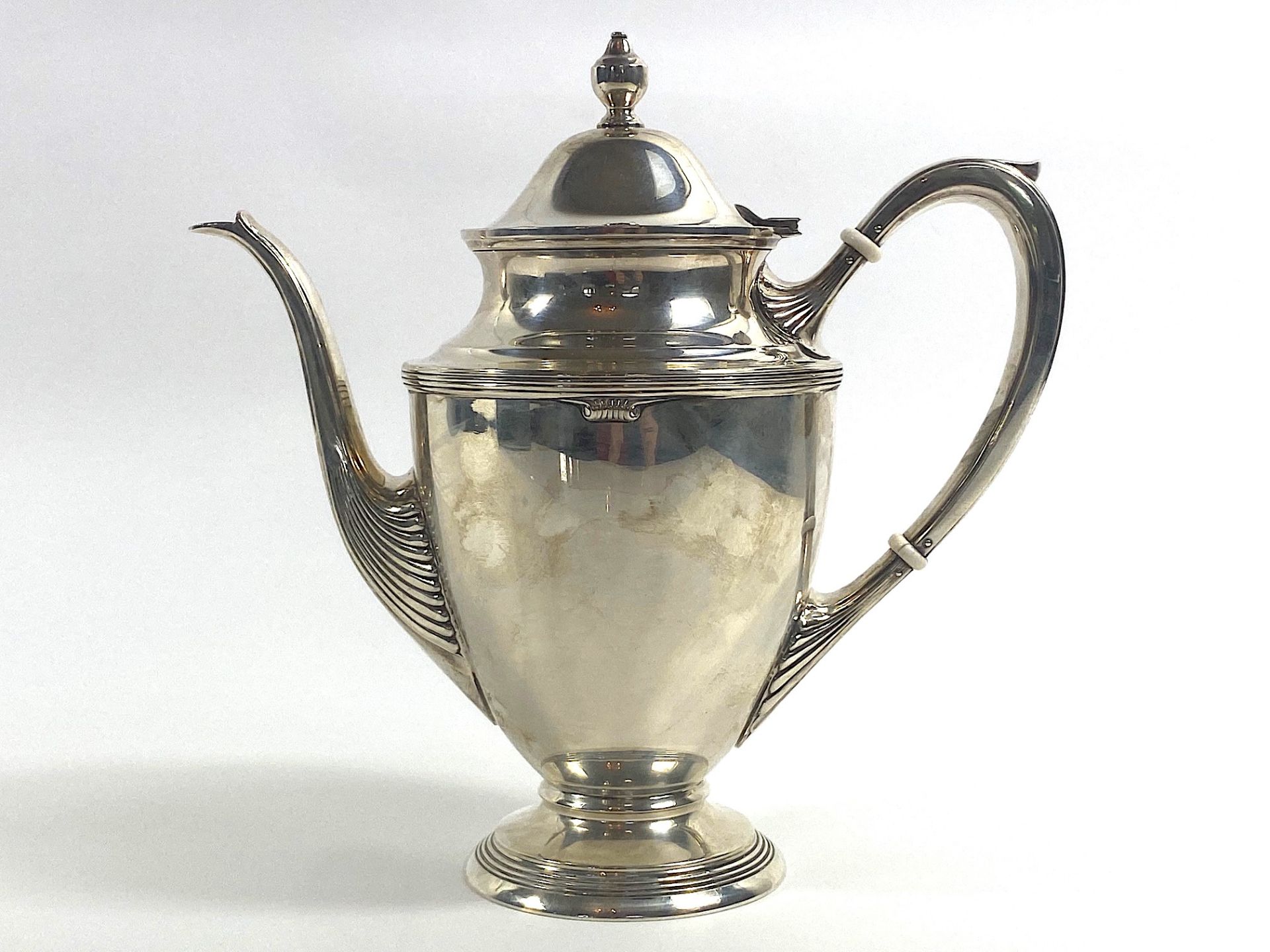 CARTIER silver coffee pot