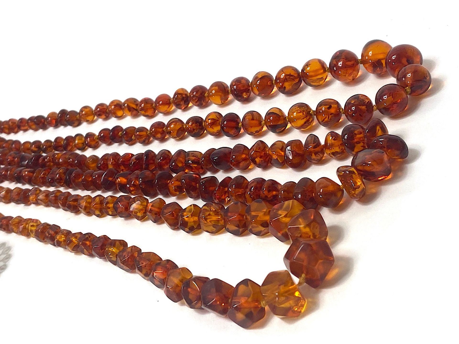 Mixed lot of amber jewelry - Image 4 of 4