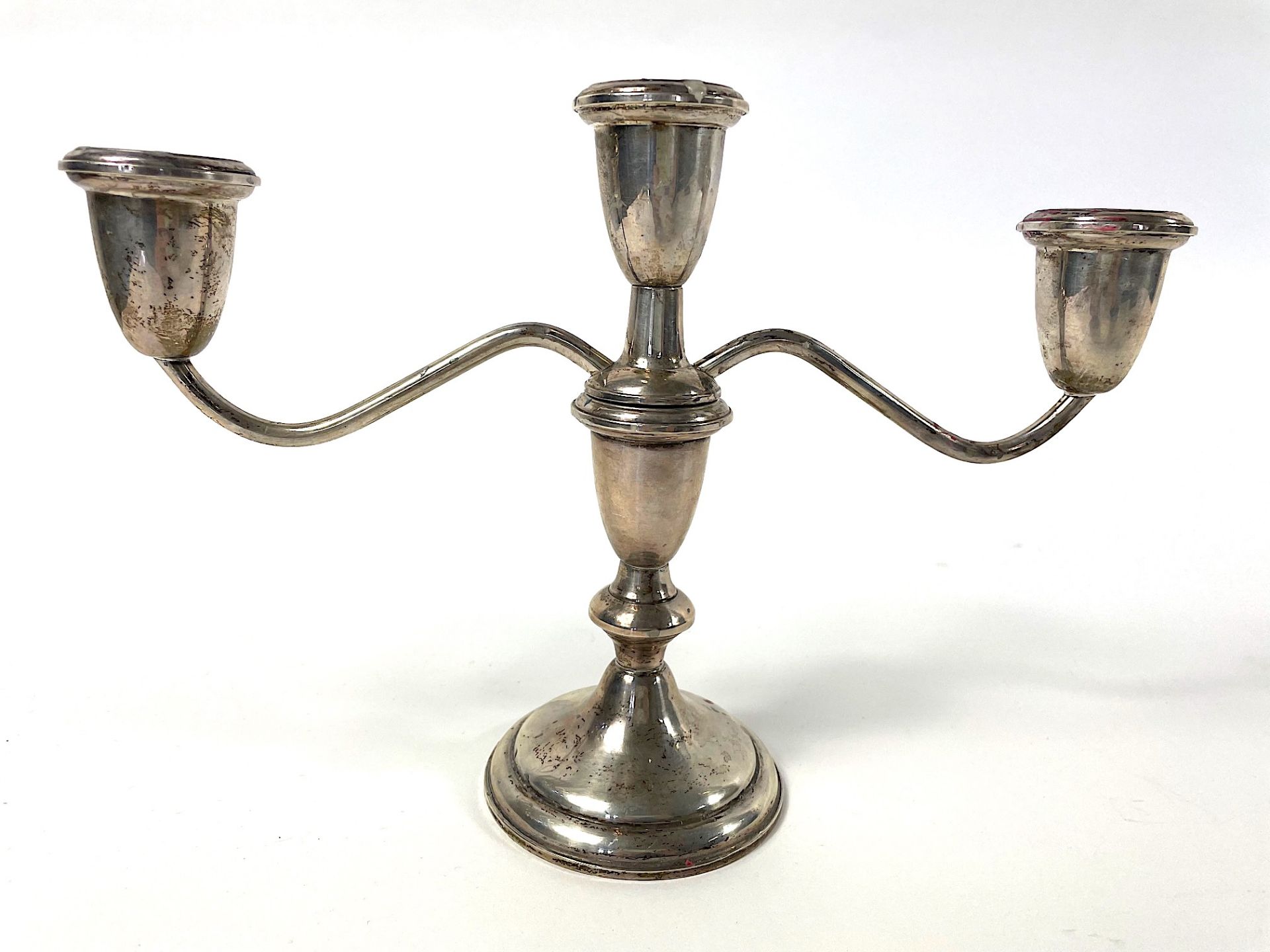 Candlestick in 925 silver - Image 3 of 9