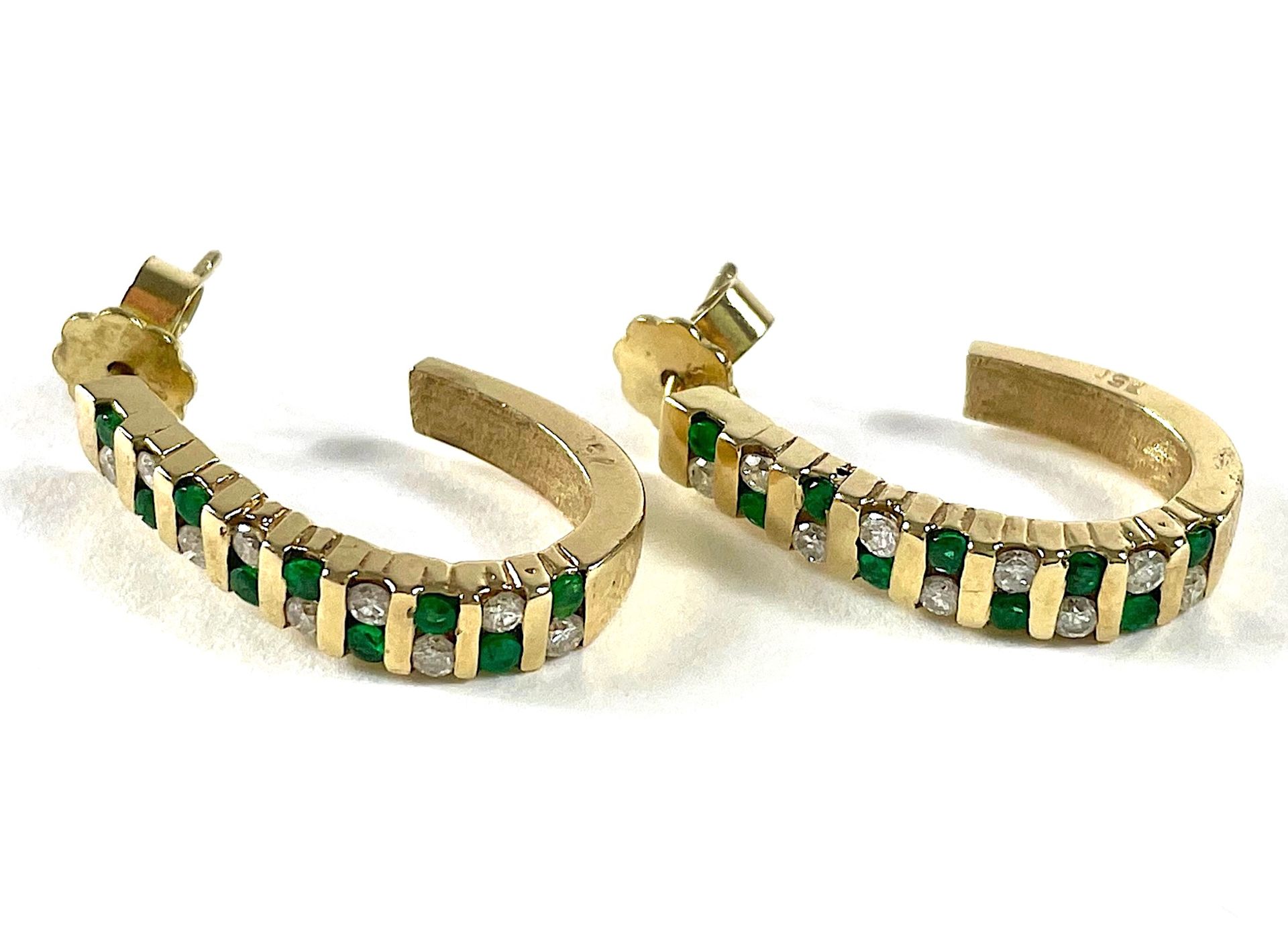 Pair of hoop earrings  - Image 2 of 3