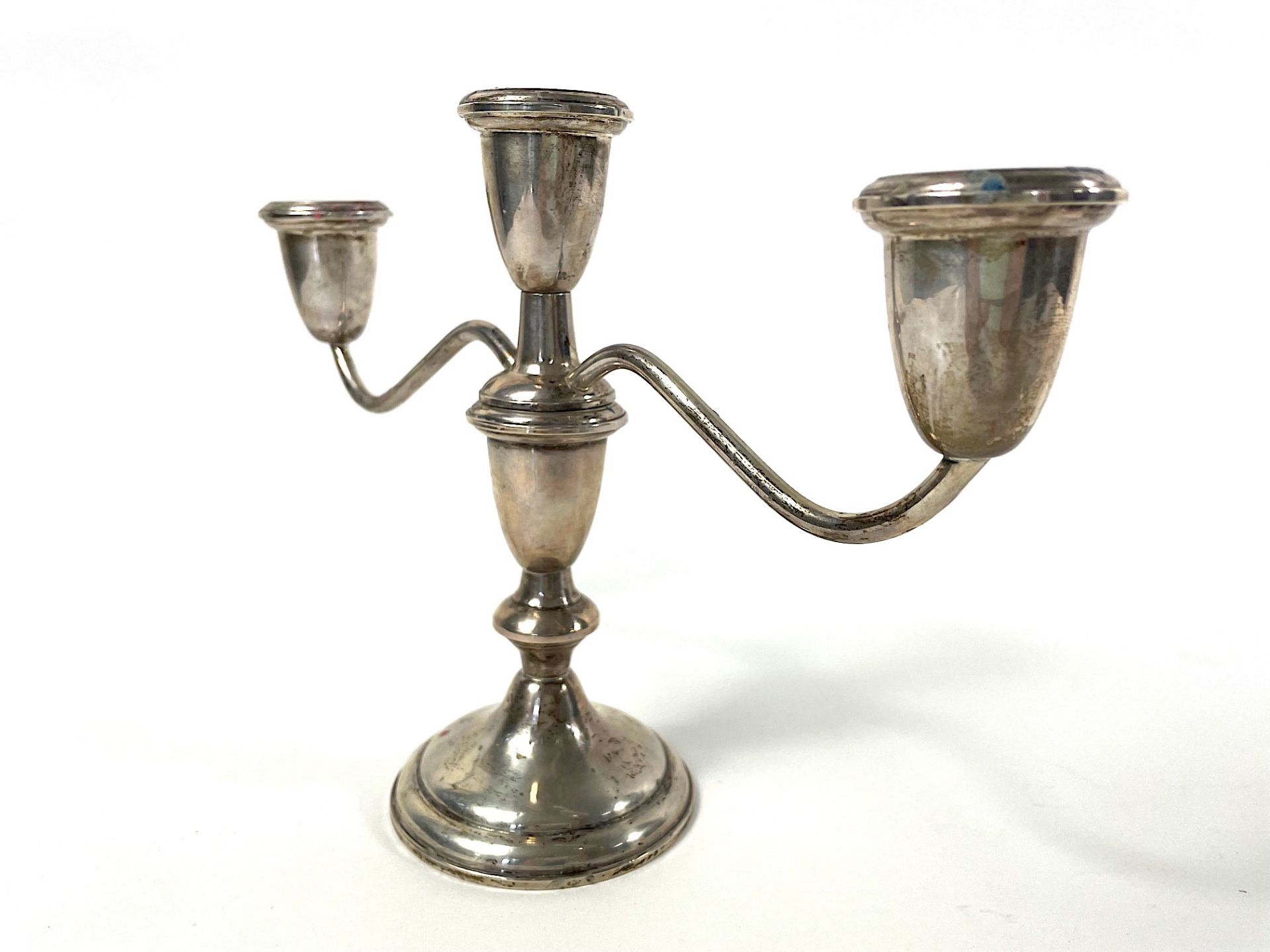 Candlestick in 925 silver - Image 2 of 9