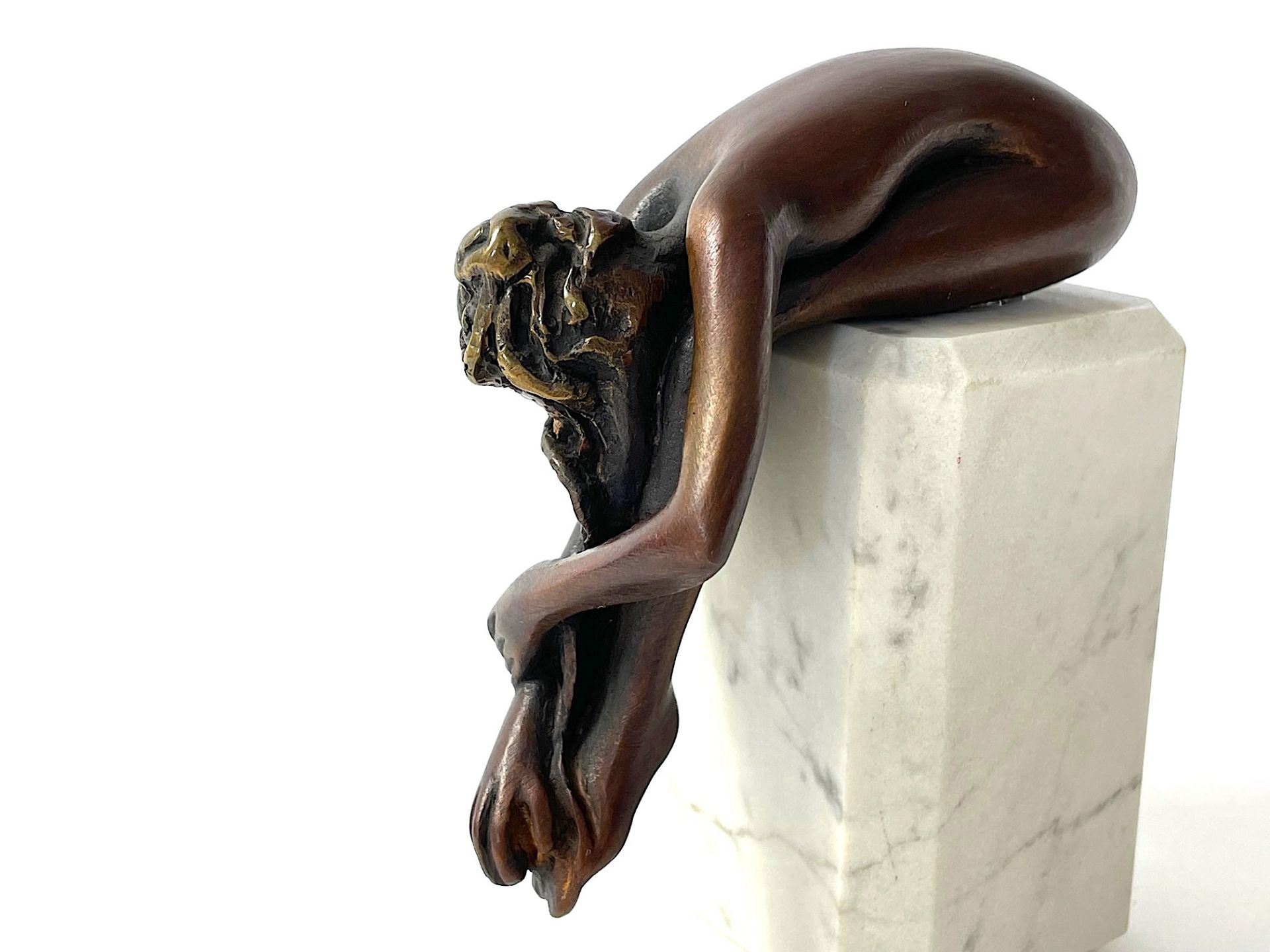 BRUNO BRUNI Bronze sculpture 'Les Beaux Arts' La Calma