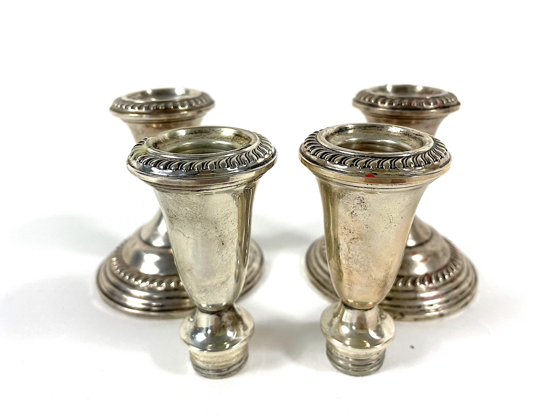 2 candlesticks 925 silver - Image 4 of 8