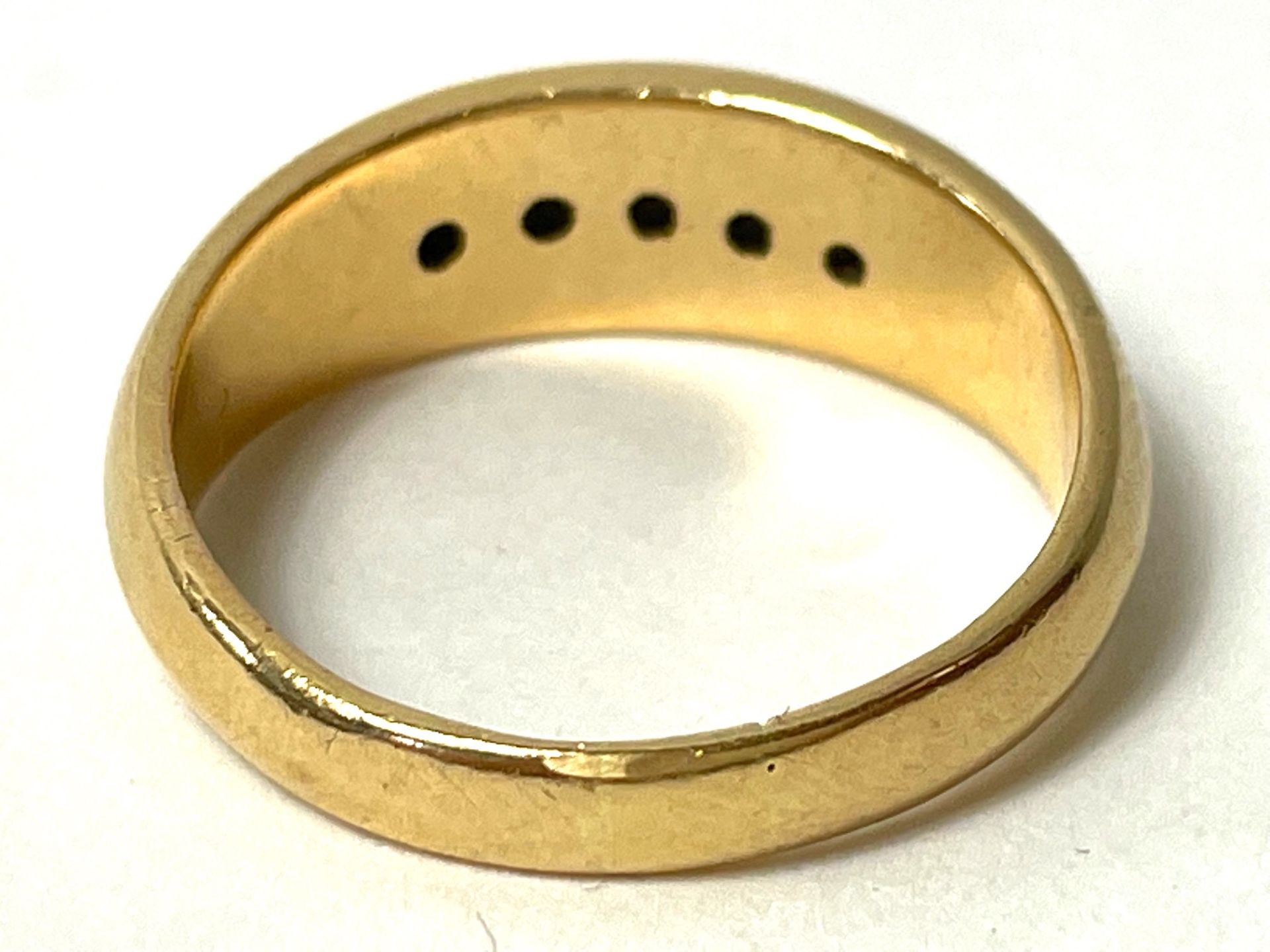 Antiker Ring mit Diamantrosen - Bild 5 aus 6