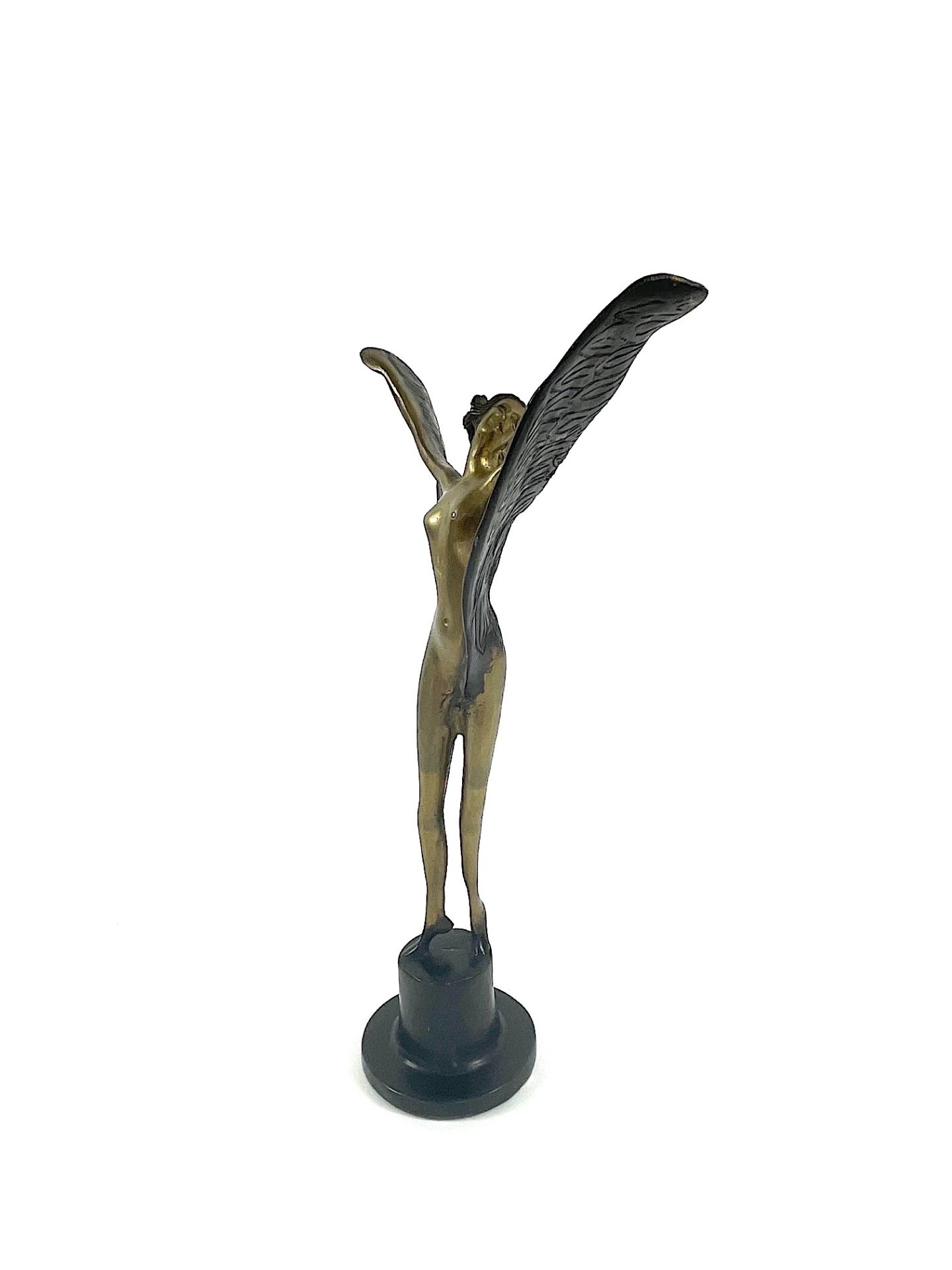 Bronze 'Frau mit Schwingen' - Bild 3 aus 15