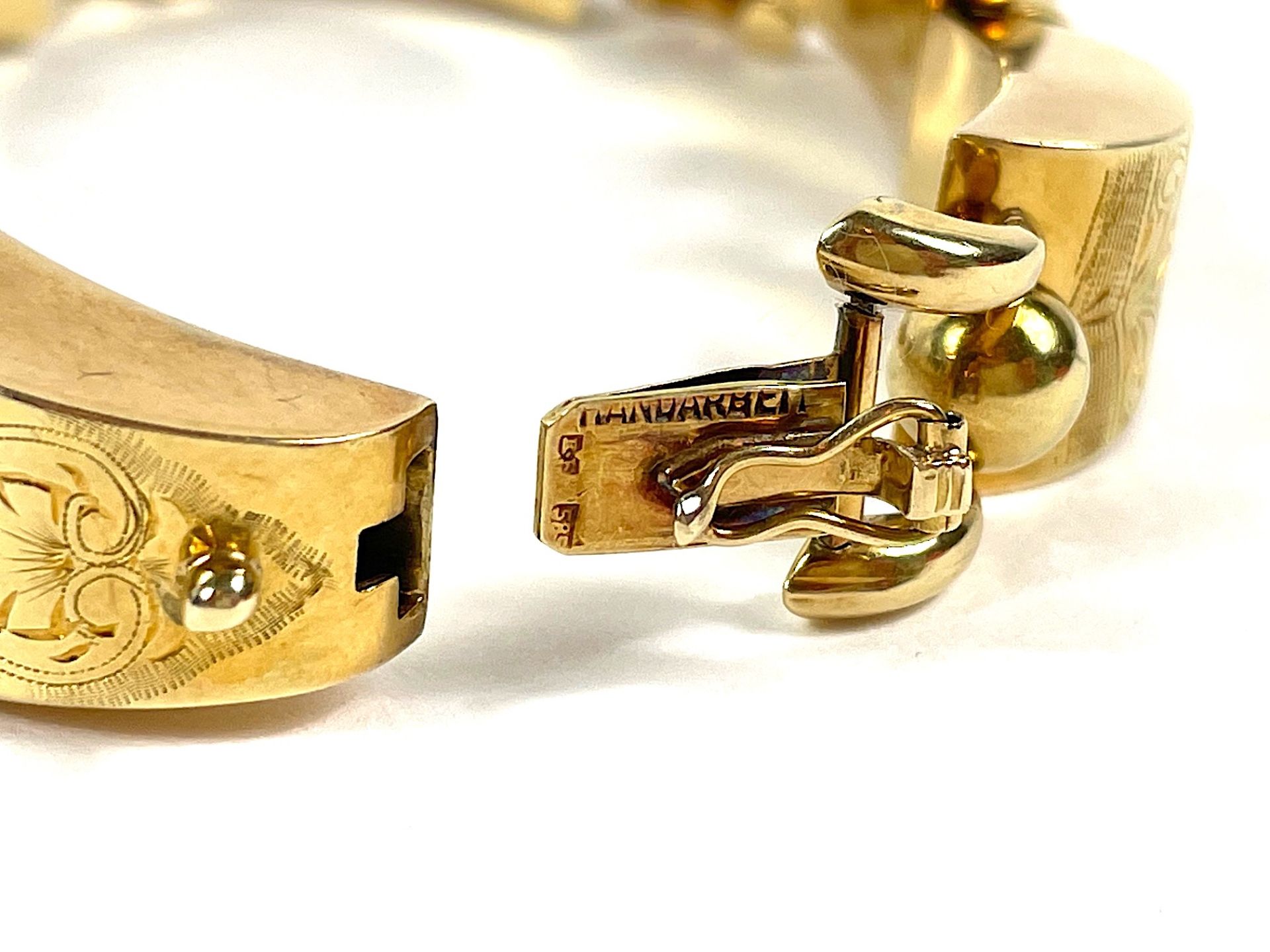 Bracelet handmade 14  k / rose gold/gold - Image 4 of 4