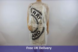 Burberry Women's Dress, White Silk, Size 6