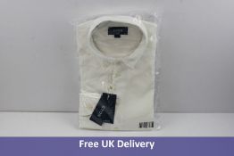 Eton Men's Linen Shirt, White, Size 38/15