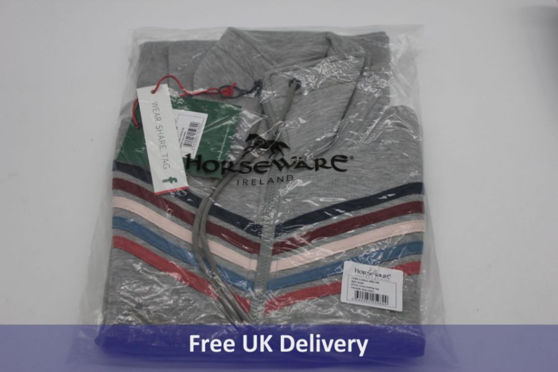Four Horseware Cora Cowl Zip Top to include 1x UK S, 1x UK M, 1x UK L and 1x UK XL - Image 2 of 4