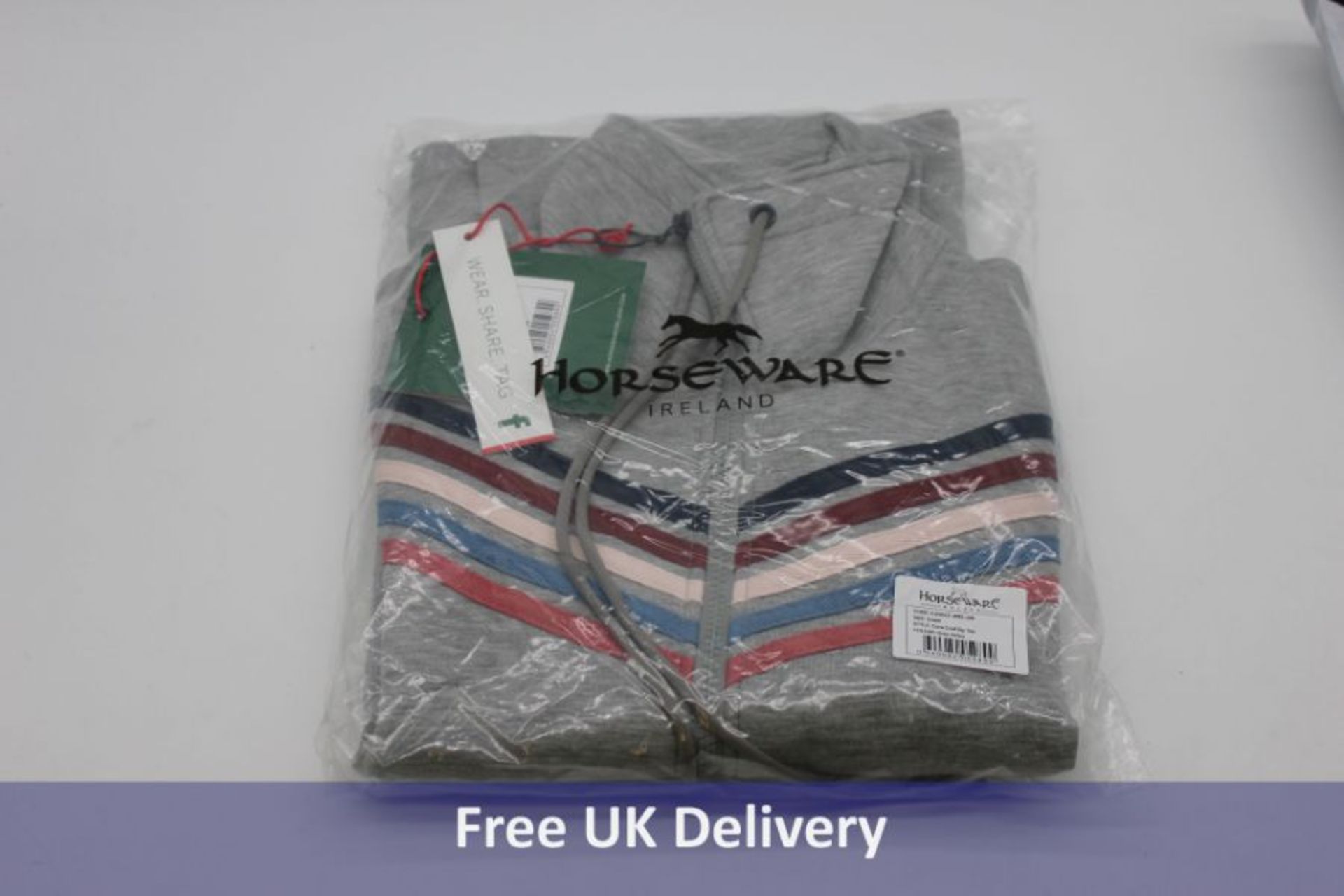 Four Horseware Cora Cowl Zip Top to include 1x UK S, 1x UK M, 1x UK L and 1x UK XL - Image 3 of 4
