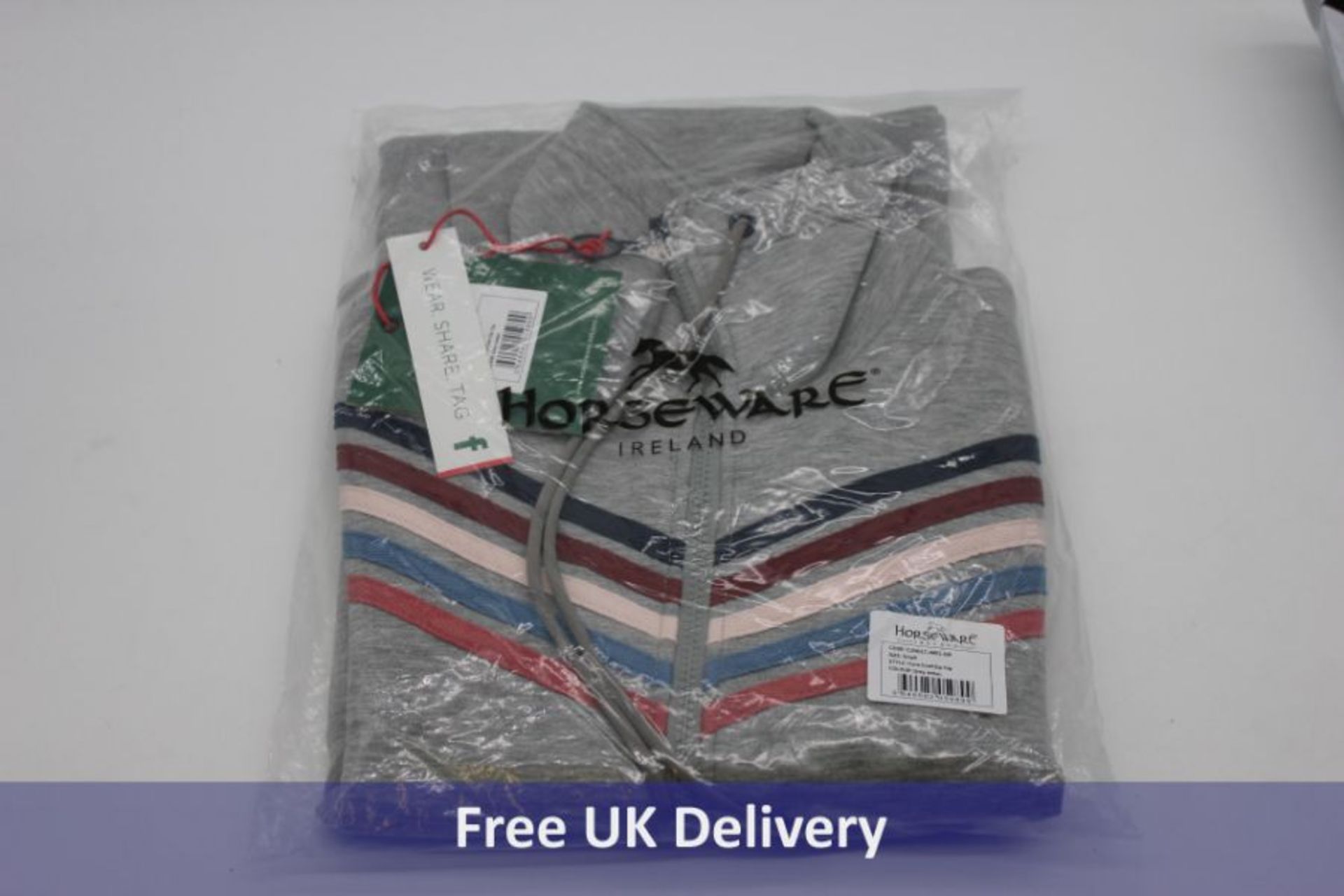 Four Horseware Cora Cowl Zip Top to include 1x UK S, 1x UK M, 1x UK L and 1x UK XL